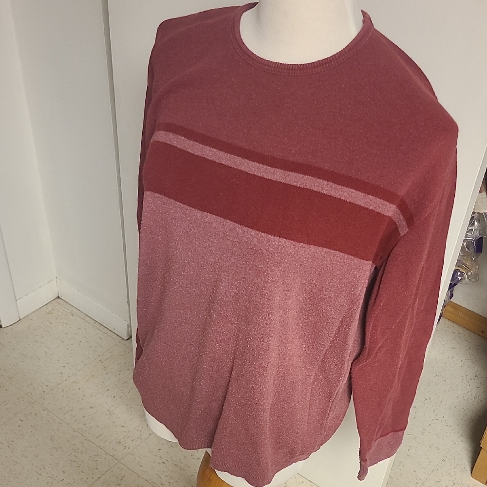 Mandee Women's Red Crewneck Sweater